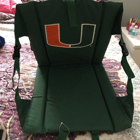 University of Miami Hurricanes Logo Chair - Picture 3 of 3